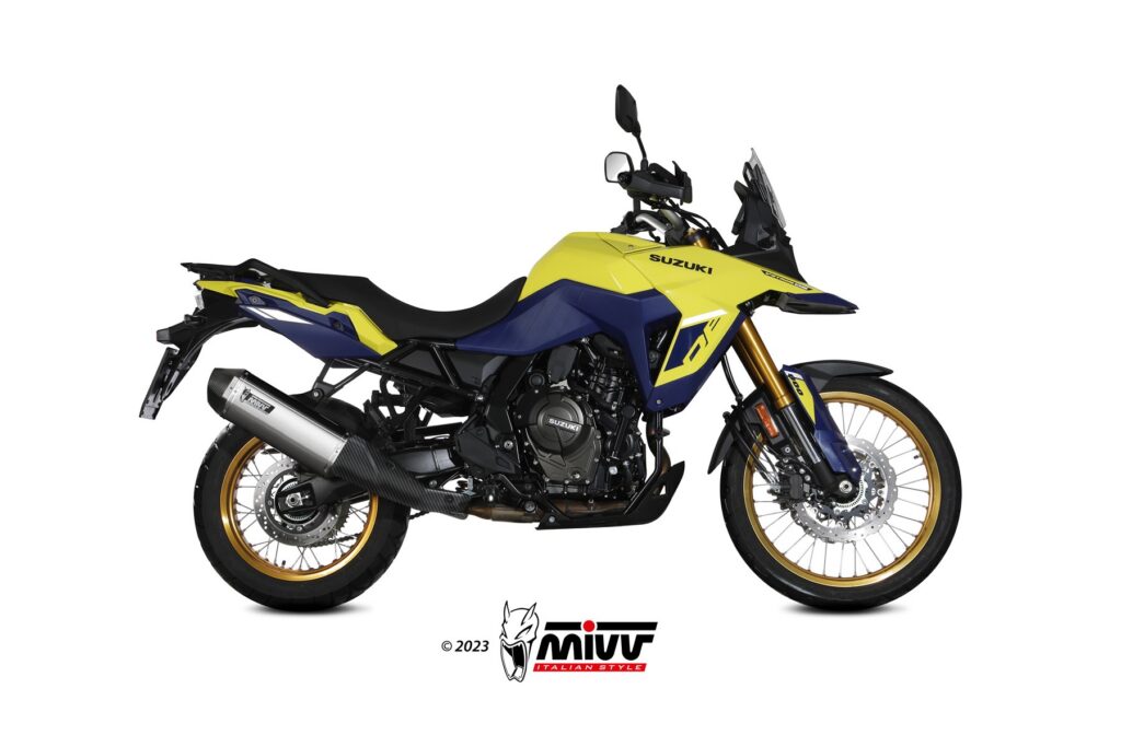 Mivv Speed Edge udstødning på Suzuki V-Strom 800DE — Enghave Motor