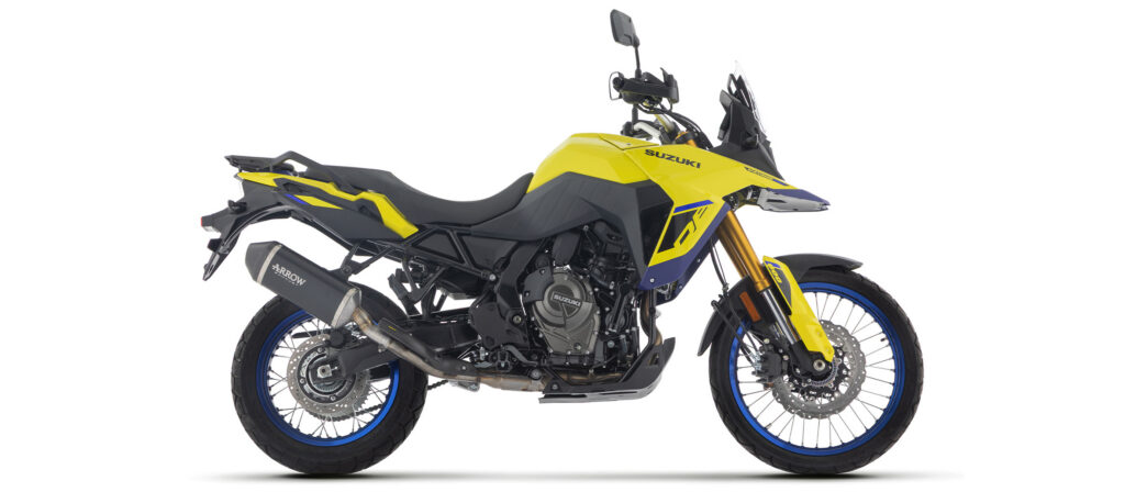 Arrow Explorer-potte på Suzuki V-Strom 800DE — Enghave Motor