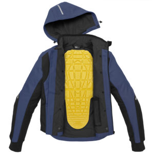 Spidi HOODIE ARMOR H2OUT BLÅ