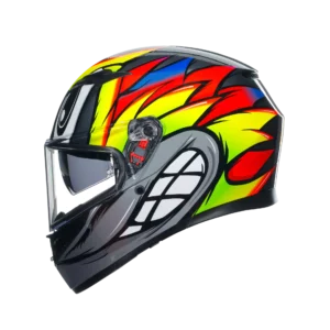 AGV K3 E2206 MPLK BIRDY 2.0 GREY/YELLOW/RED
