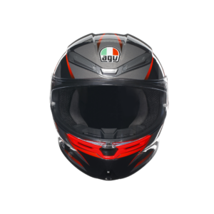 AGV K6 S E2206 SLASHCUT BLACK/GREY/RED