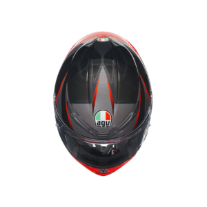 AGV K6 S E2206 SLASHCUT BLACK/GREY/RED
