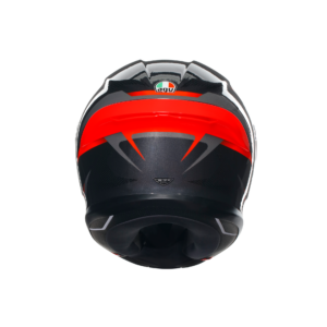 AGV K6 S E2206 SLASHCUT BLACK/GREY/RED