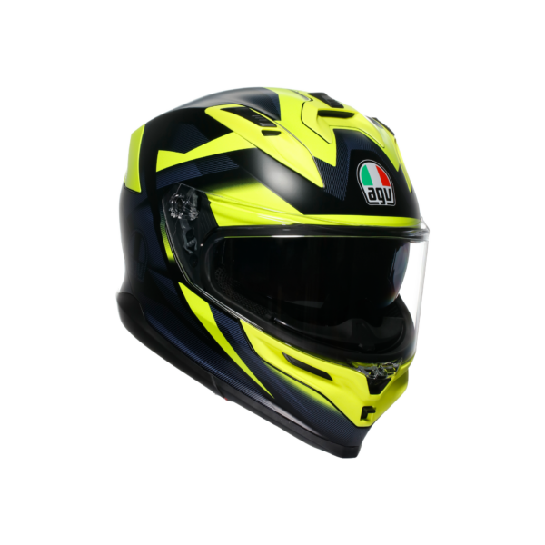 AGV K7 E2206 Glimpse Matt black/yellow fluo