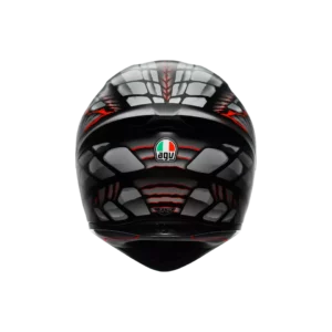 AGV K1 S E2206 Lyzard matt black/grey/red