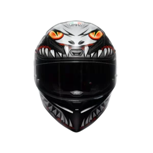 AGV K1 S E2206 Lyzard matt black/grey/red