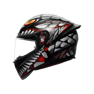 AGV K1 S E2206 Lyzard matt black/grey/red