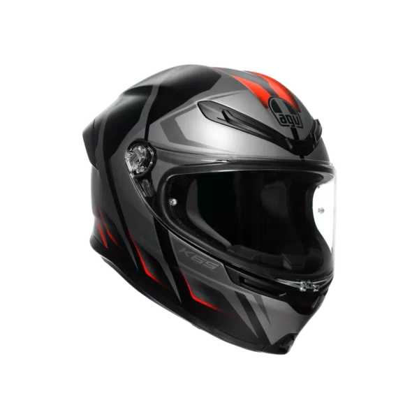 AGV K6 S E2206 karve matt black/grey/red
