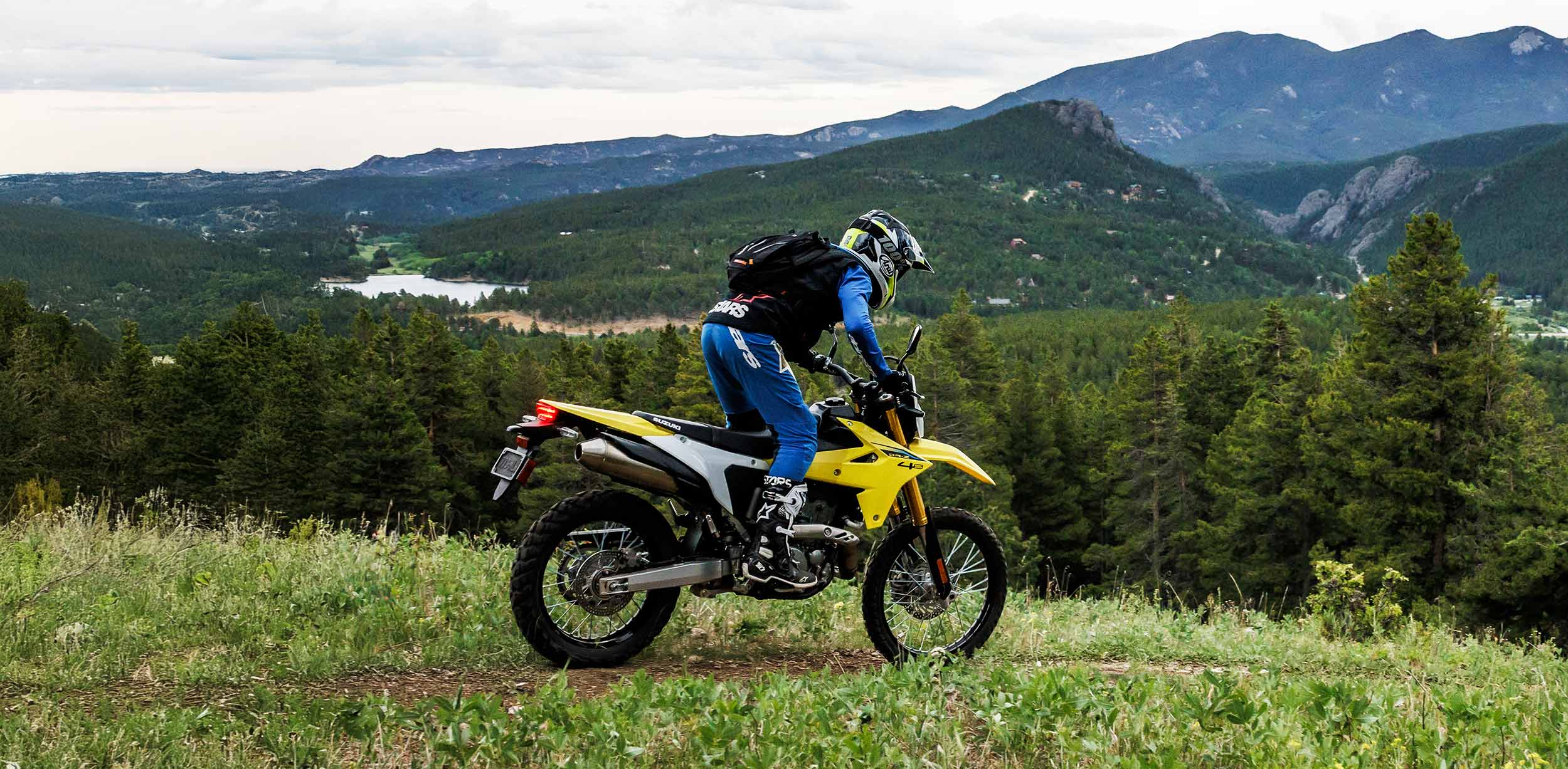 Suzuki DR-Z4S i bjergene — Enghave Motor