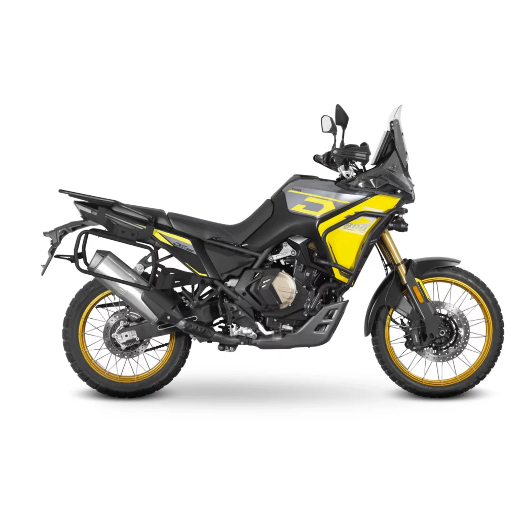 Shad 4P-stativ på Voge DS800 Rally — Enghave Motor