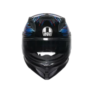 AGV K7 MPLK GENISYS MATT BLACK/BLUE/GREY