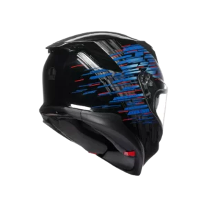 AGV K7 MPLK GENISYS MATT BLACK/BLUE/GREY
