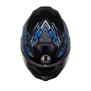 AGV K7 MPLK GENISYS MATT BLACK/BLUE/GREY