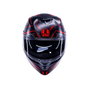 AGV K5 Astralix Mat Sort/Rød