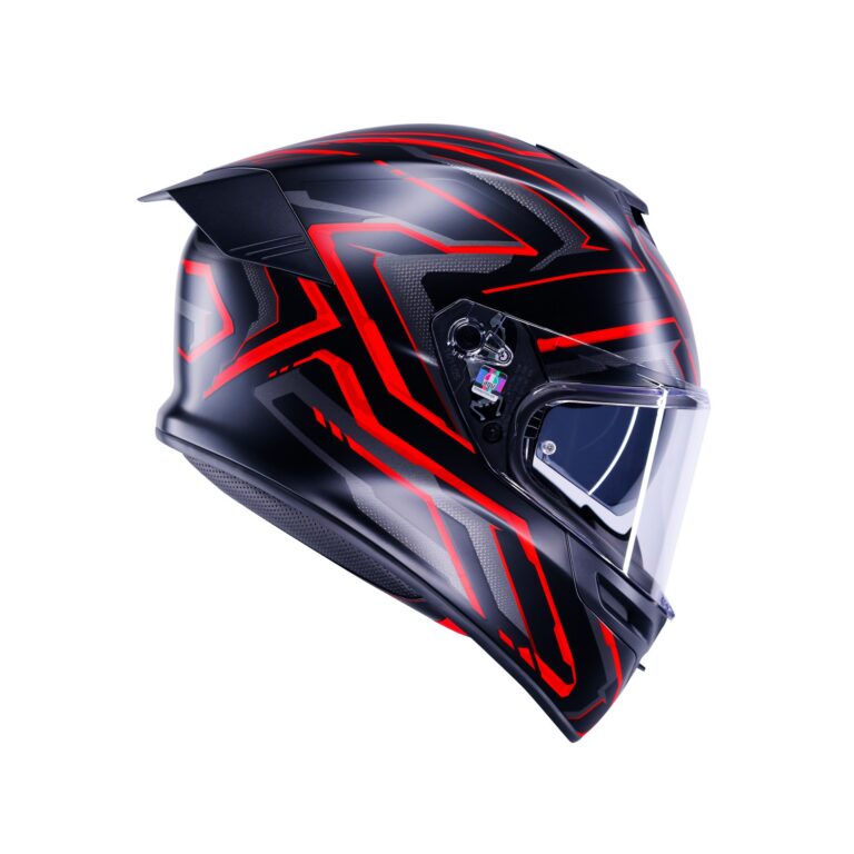 AGV K5 Astralix Mat Sort/Rød