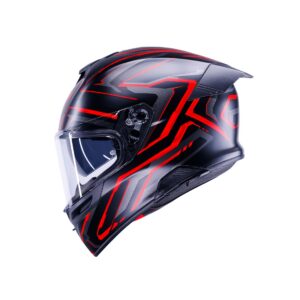 AGV K5 Astralix Mat Sort/Rød
