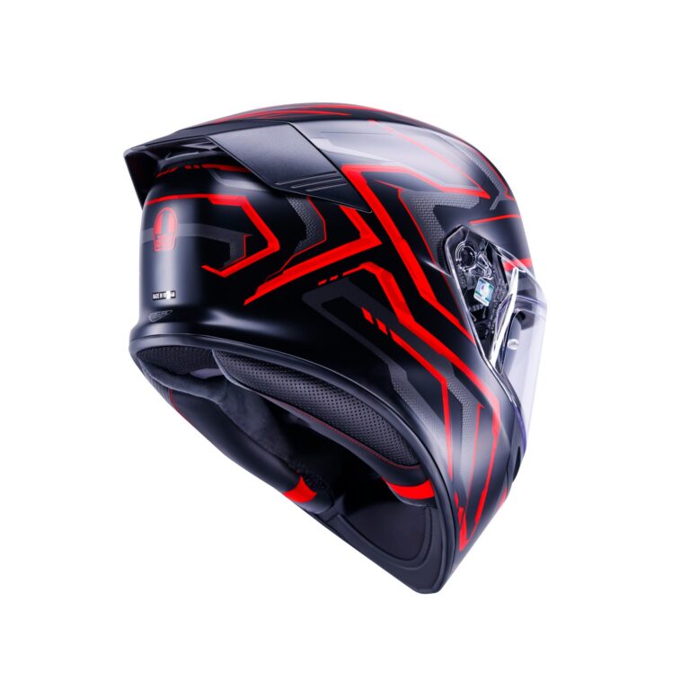 AGV K5 Astralix Mat Sort/Rød