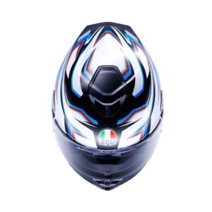 AGV K5 Zenithar Mat Sort/Hvid/Blå