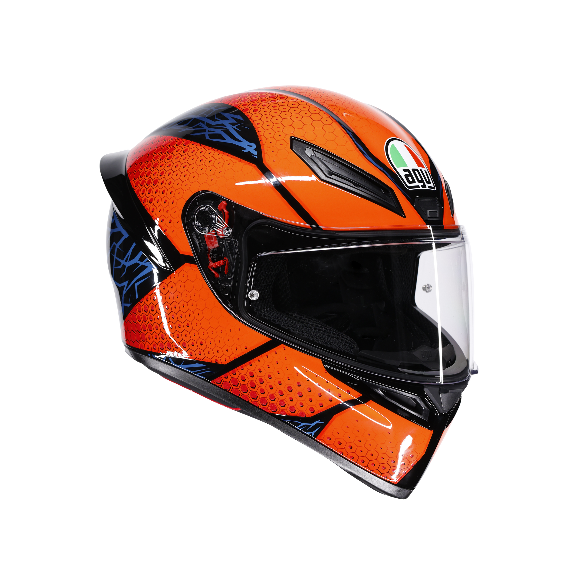 AGV K1 S Speedarmor Sort/Orange/Blå