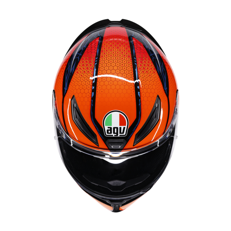 AGV K1 S Speedarmor Sort/Orange/Blå
