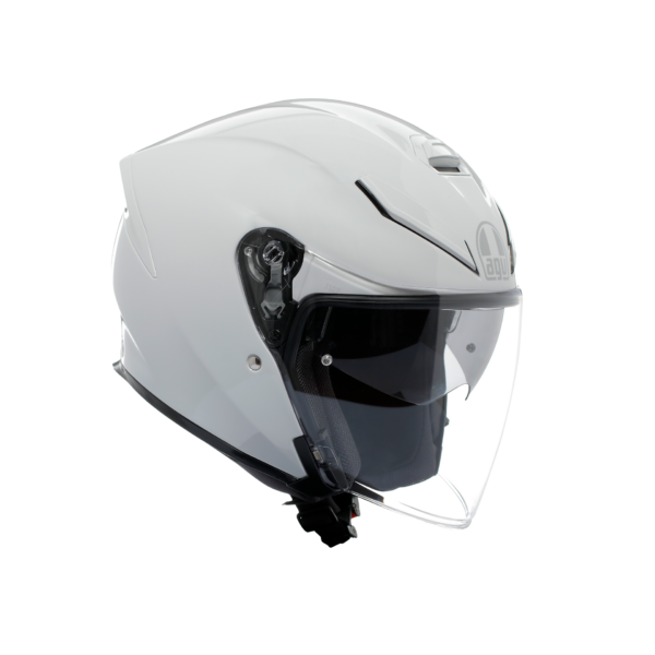 AGV K5 Jet Evo Mono Stelvio Hvid