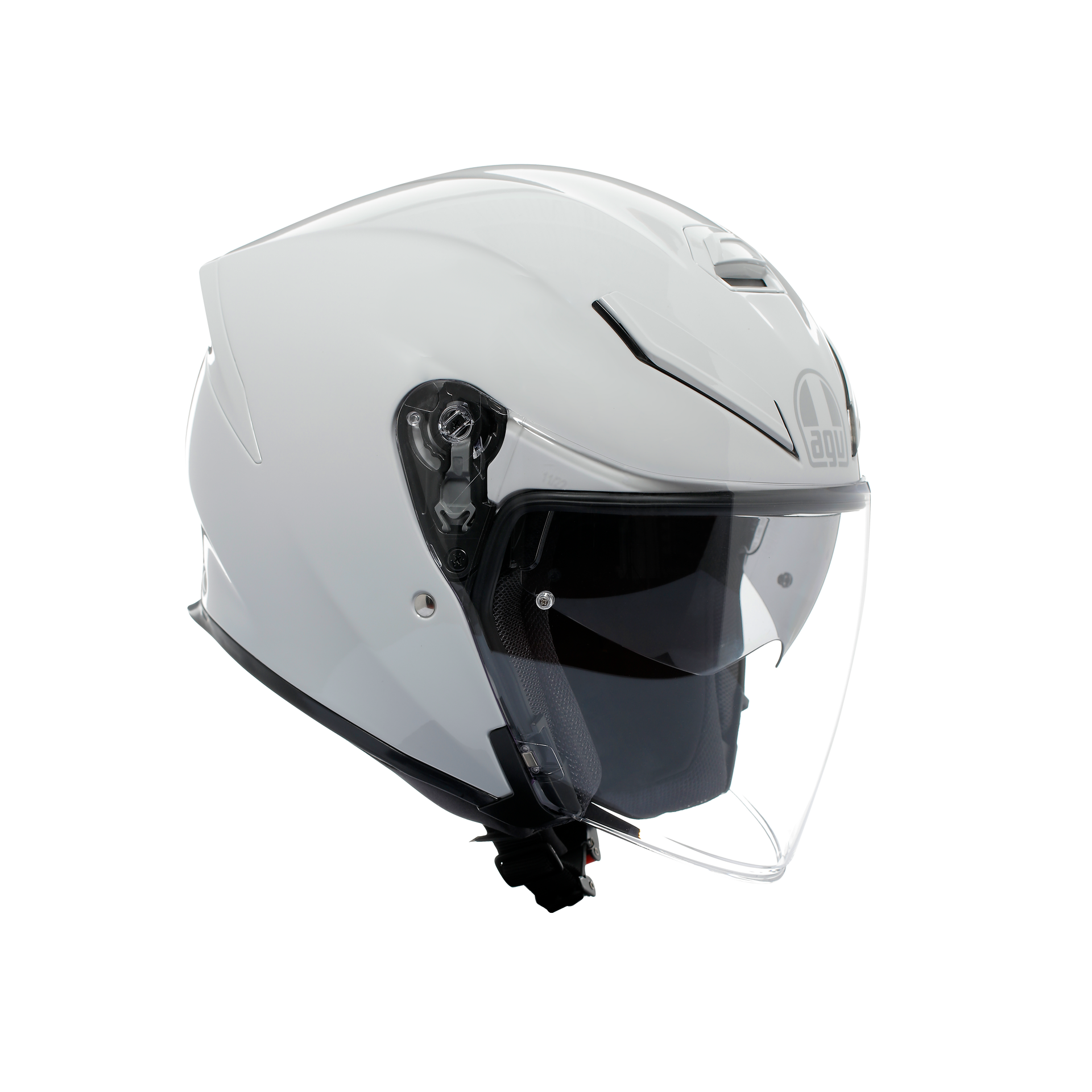 AGV K5 Jet Evo Mono Stelvio Hvid