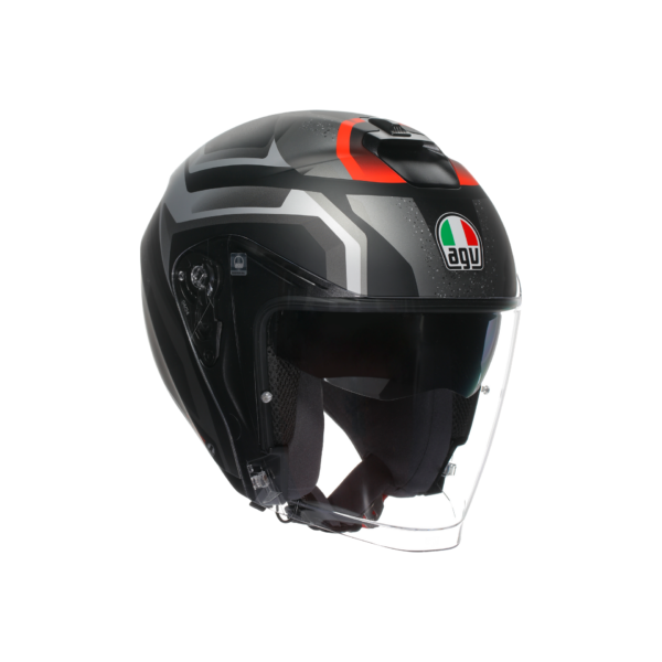 AGV Irides Zurigo Mat Sort/Grå