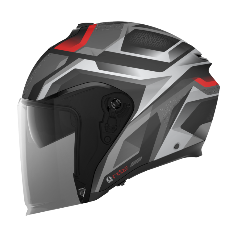 AGV Irides Zurigo Mat Sort/Grå