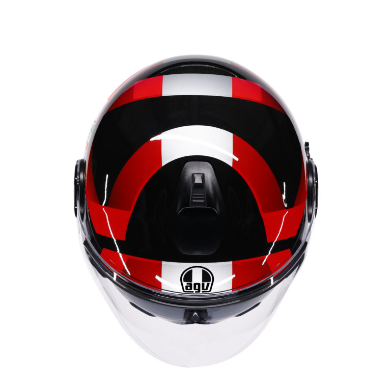 AGV Eteres Camogli Sort/Rød/Lilla