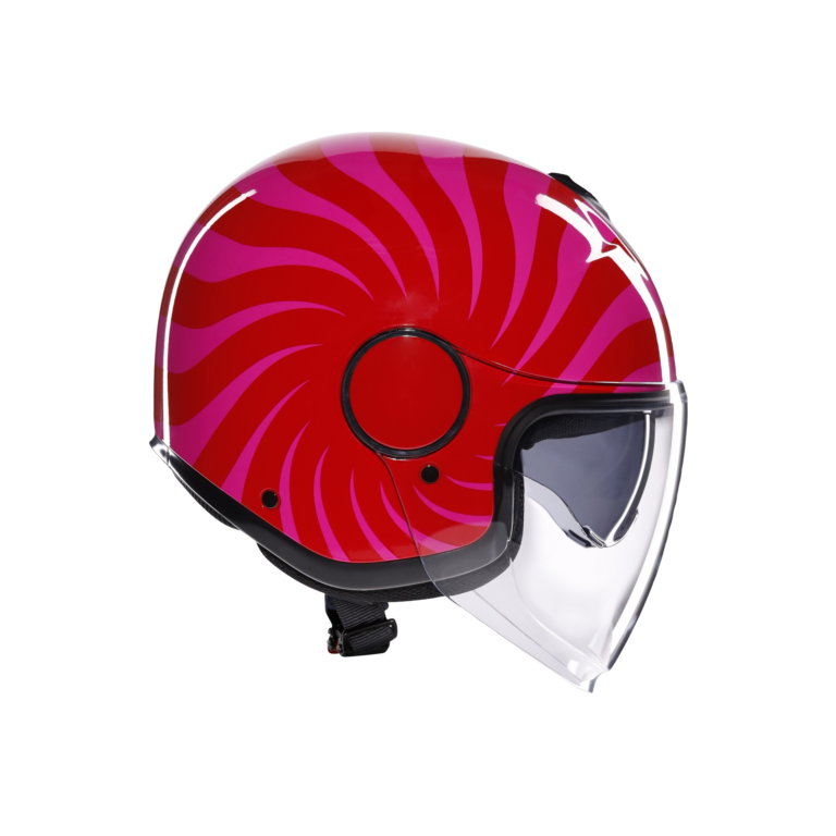 AGV Eteres Tropea Rød/Pink