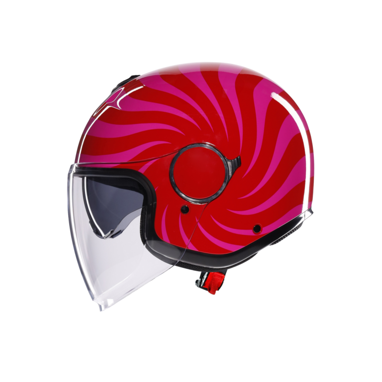 AGV Eteres Tropea Rød/Pink