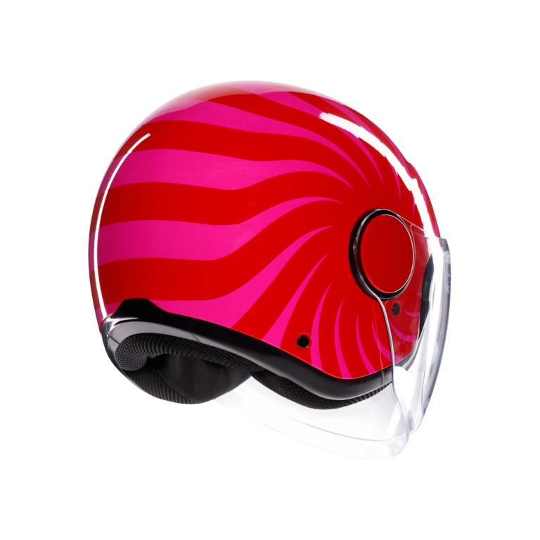 AGV Eteres Tropea Rød/Pink