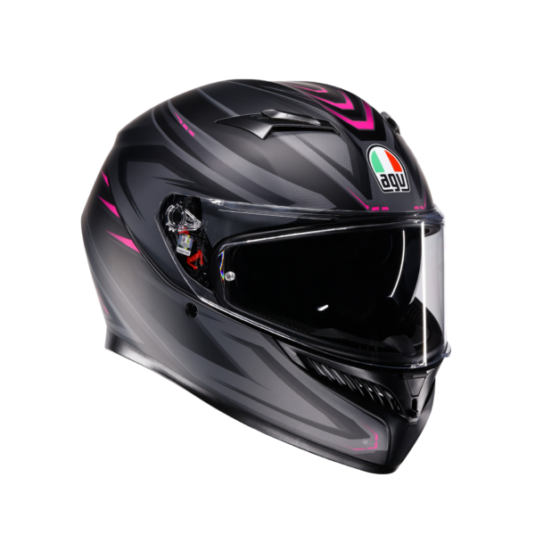 AGV K3 Syth Mat Sort/Pink