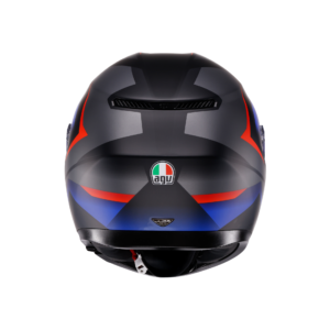 AGV K3 Striga Mat Sort/Blå/Rød