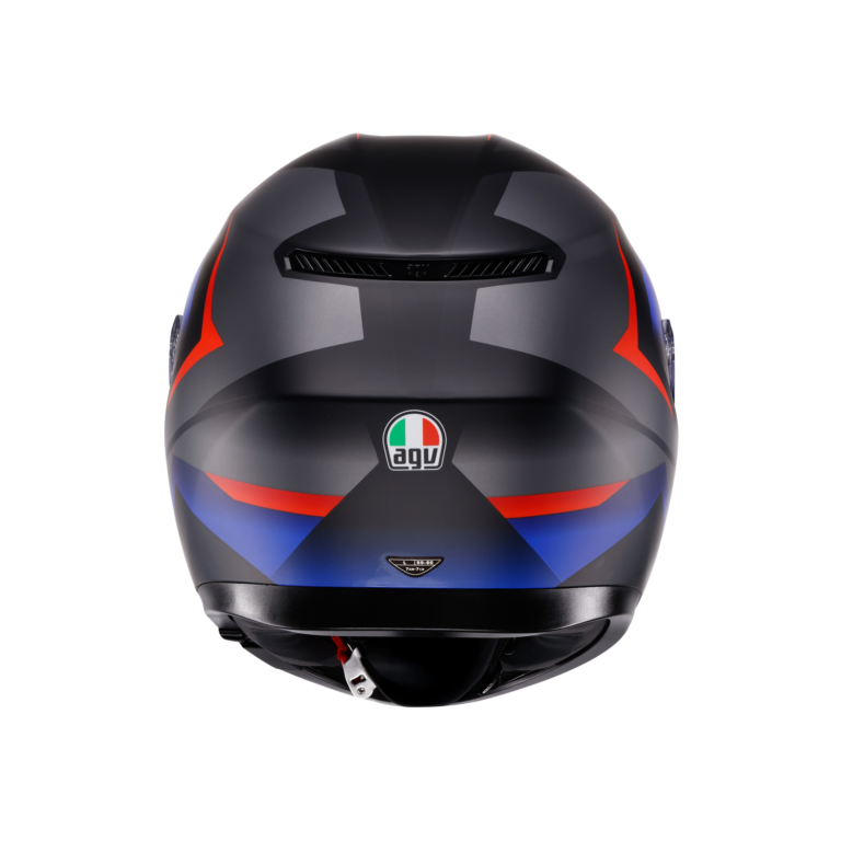 AGV K3 Striga Mat Sort/Blå/Rød