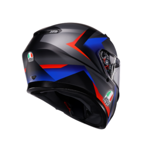 AGV K3 Striga Mat Sort/Blå/Rød