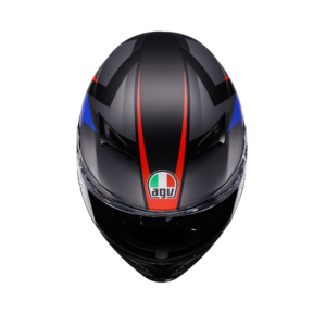 AGV K3 Striga Mat Sort/Blå/Rød