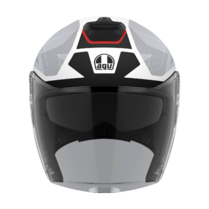 AGV Irides Trieste Mat Sort/Hvid/Rød