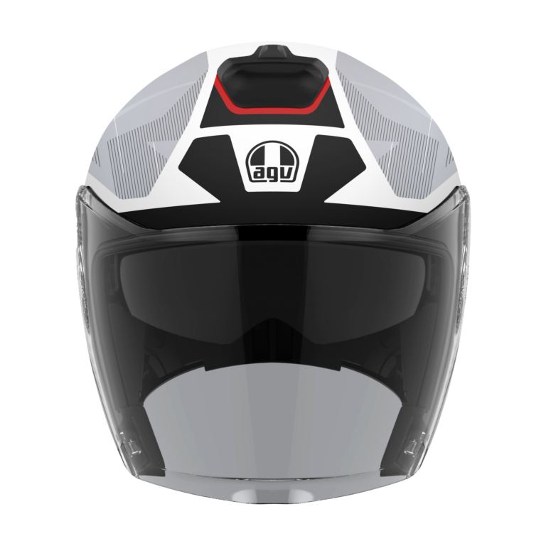 AGV Irides Trieste Mat Sort/Hvid/Rød