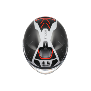 AGV Irides Trieste Mat Sort/Hvid/Rød