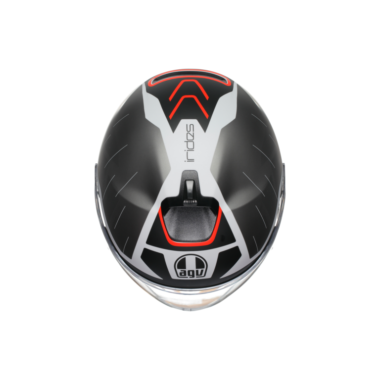 AGV Irides Trieste Mat Sort/Hvid/Rød
