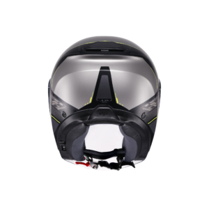 AGV Irides Zagabria Mat Grå/Gul Fluo