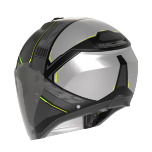 AGV Irides Zagabria Mat Grå/Gul Fluo