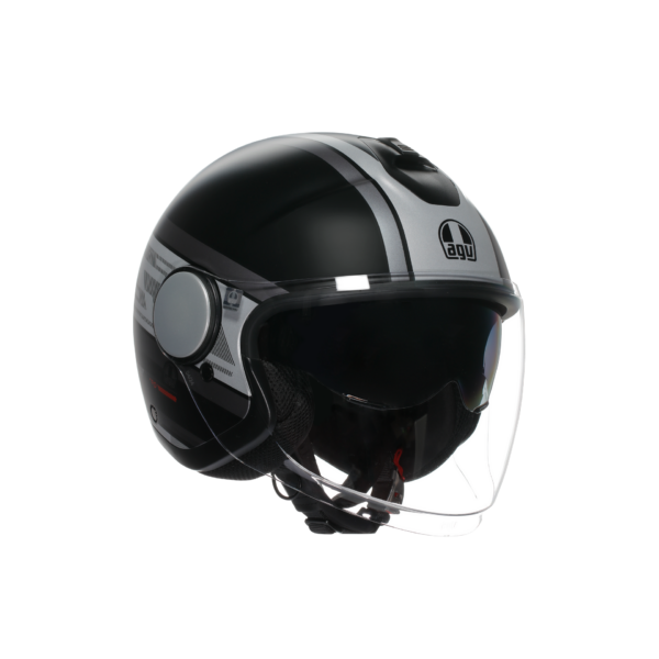 AGV Eteres Mondello Mat Sort/Grå