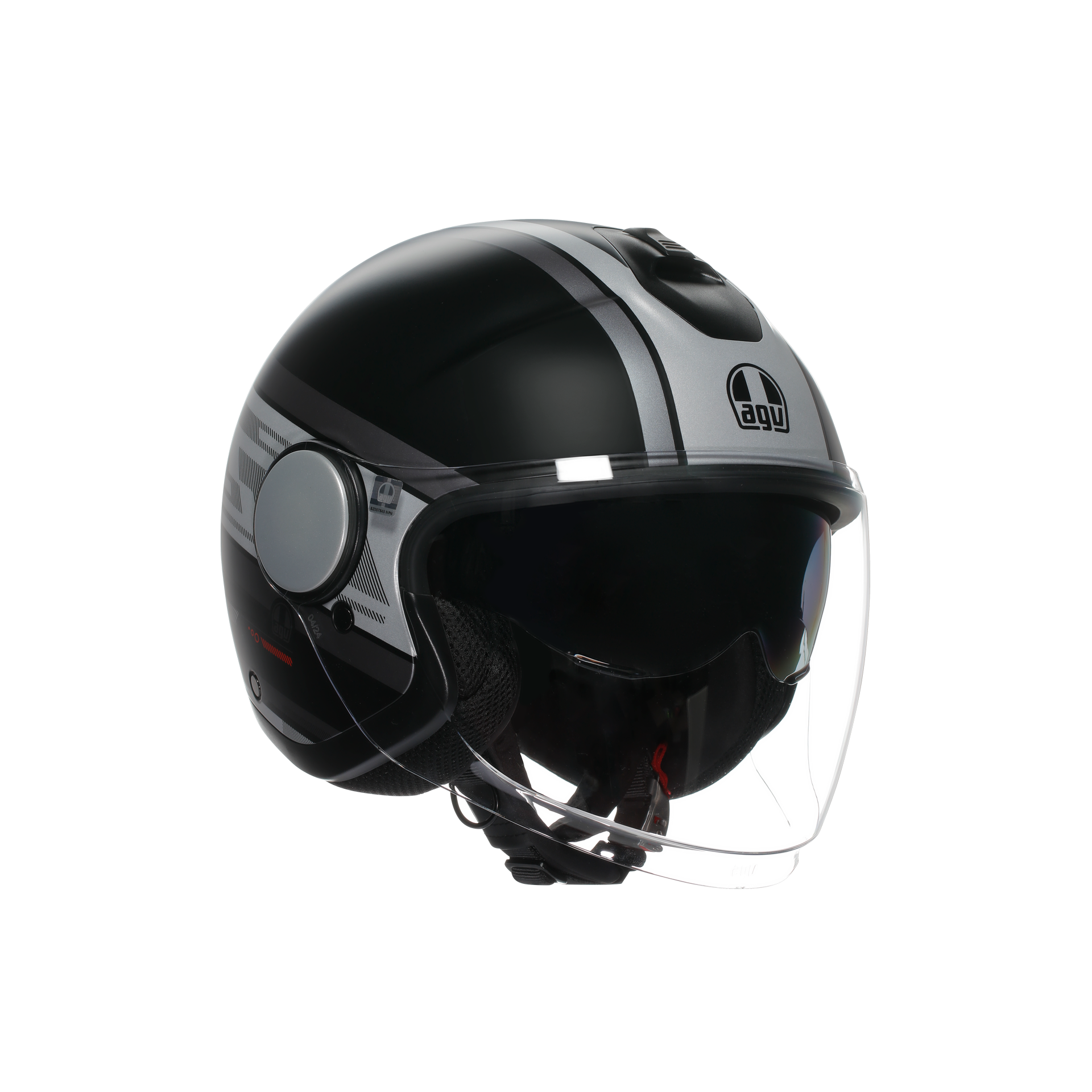 AGV Eteres Mondello Mat Sort/Grå