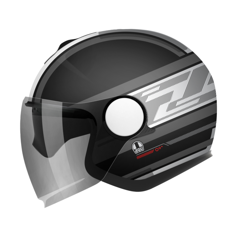 AGV Eteres Mondello Mat Sort/Grå