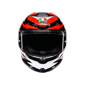 AGV K6 S Braven Sort/Rød/Hvid