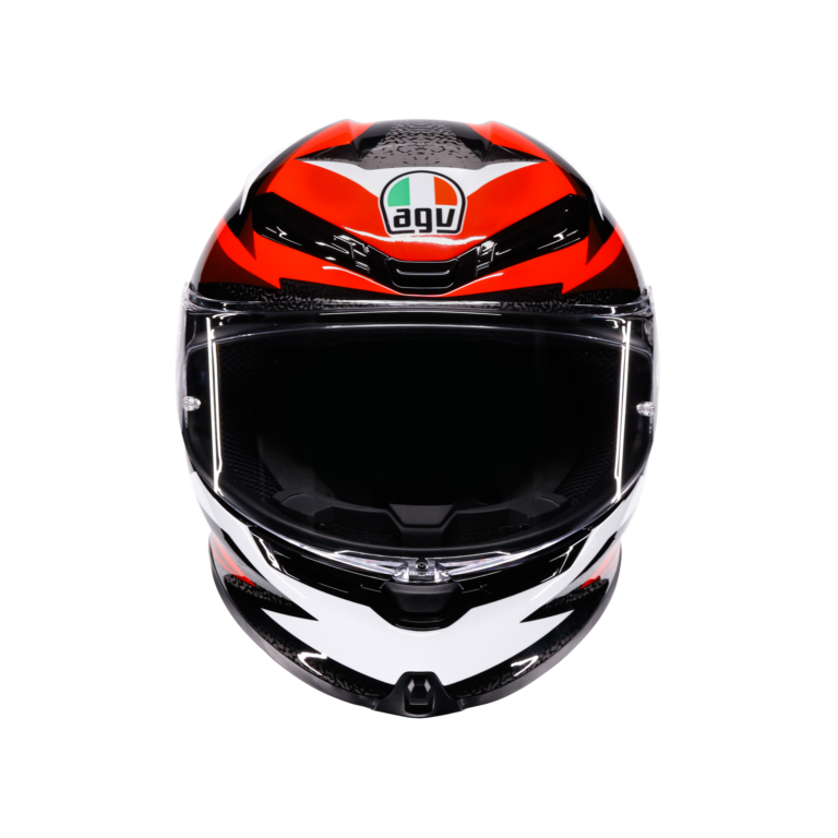 AGV K6 S Braven Sort/Rød/Hvid