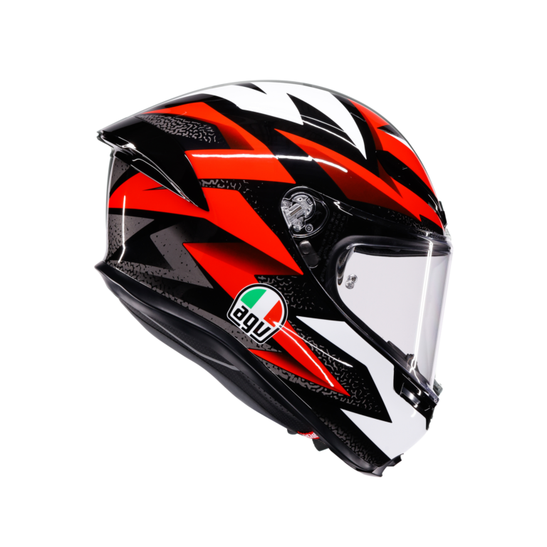 AGV K6 S Braven Sort/Rød/Hvid