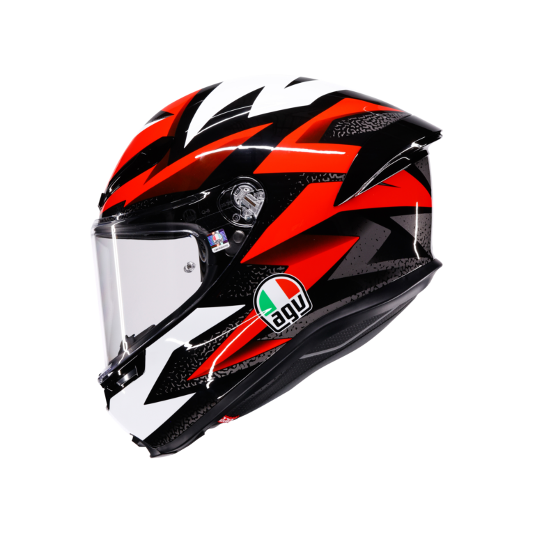 AGV K6 S Braven Sort/Rød/Hvid